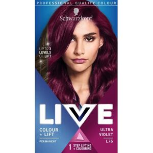 Schwarzkopf Brand Model - Ultra Violet Permanent Hair Dye - Red Schwarzkopf Brand Model - Ultra Violet Permanent Hair Dye - Red