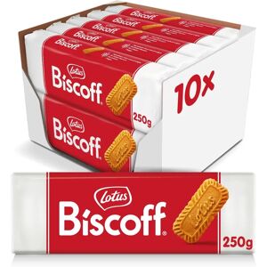 Lotus Biscoff Caramelized Biscuits - Natural Ingredients - Pack of 10 - 250g Lotus Biscoff Caramelized Biscuits - Natural Ingredients - Pack of 10 - 250g