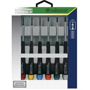 Velleman VTSET30 Set di Cacciaviti di Precisione - Set di Cacciaviti Velleman VTSET30 Set di Cacciaviti di Precisione - Set di Cacciaviti