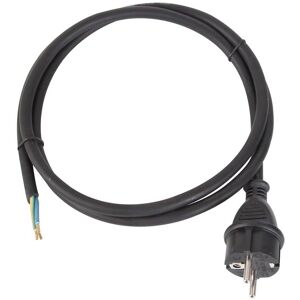 Perel Voedingskabel - 1,5 m - E/F - Zwart Perel Voedingskabel - 1,5 m - E/F - Zwart