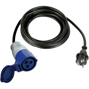 Perel Câble H07RN-F 3G2.5 - 3m, Noir - Câble Perel Câble H07RN-F 3G2.5 - 3m, Noir - Câble