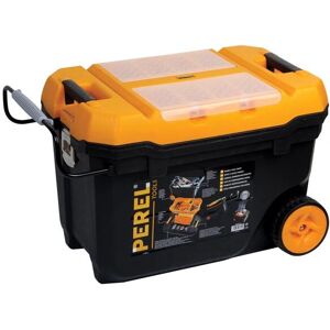 Perel OMTC28 Caja de herramientas para piezas pequeñas - Caja de herramientas, Piezas pequeñas, Policarbonato, Caucho, Acero Perel OMTC28 Caja de herramientas para piezas pequeñas - Caja de herramientas, Piezas pequeñas, Policarbonato, Caucho, Acero