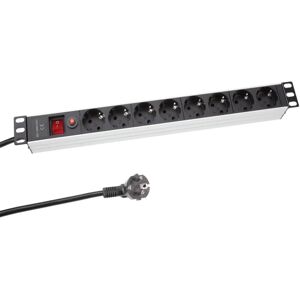 Perel PDU Stopcontactdoos 8-weg voor rack Perel PDU Stopcontactdoos 8-weg voor rack