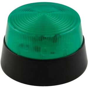 Luz piscante LED verde Velleman - Uso interno - 12 VDC - 15 LEDs brancos - Ø 77 mm Luz piscante LED verde Velleman - Uso interno - 12 VDC - 15 LEDs brancos - Ø 77 mm
