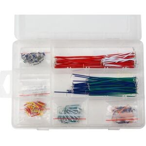 Velleman WJW351 Springkabels - Multikleur, 350 stuks Velleman WJW351 Springkabels - Multikleur, 350 stuks