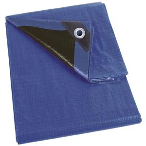 Perel 140-0505 Tarp - Niebiesko/Czarny - 5x5m - Bardzo Wytrzymała Perel 140-0505 Tarp - Niebiesko/Czarny - 5x5m - Bardzo Wytrzymała