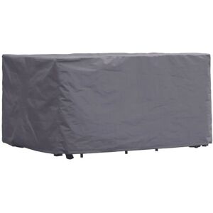 Perel Cubierta de Muebles de Jardín - Gris, Rectangular, 245x150x95cm Perel Cubierta de Muebles de Jardín - Gris, Rectangular, 245x150x95cm