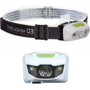 Faretto frontale LED Perel - Bianco - Per corsa, campeggio, escursionismo Faretto frontale LED Perel - Bianco - Per corsa, campeggio, escursionismo