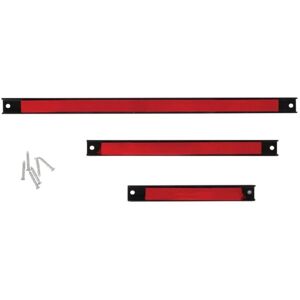 Toolland Support à outils - Ensemble, 3 pièces, Acier, Rouge/Noir - Support à outils Toolland Support à outils - Ensemble, 3 pièces, Acier, Rouge/Noir - Support à outils