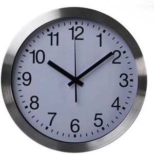 Velleman Aluminum Wall Clock - Ø 30 Cm Velleman Aluminum Wall Clock - Ø 30 Cm