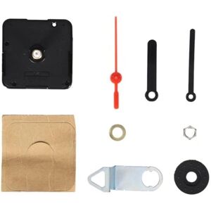 Mecanismo de relógio de quartzo Perel - Kit de reparo - Metal Preto Mecanismo de relógio de quartzo Perel - Kit de reparo - Metal Preto