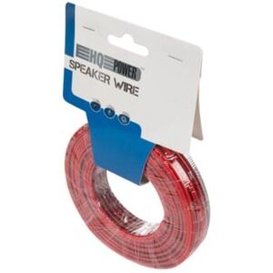 Cavo altoparlanti HQ Power - 25m, Rosso/Nero, OFC, 2x0.75mm² - Cavo altoparlanti Cavo altoparlanti HQ Power - 25m, Rosso/Nero, OFC, 2x0.75mm² - Cavo altoparlanti