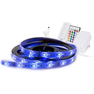 Perel Blanc 450 LEDs RGB WiFi Bande LED - Bande LED Perel Blanc 450 LEDs RGB WiFi Bande LED - Bande LED