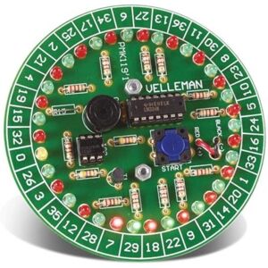 Whadda WSG119 Elektronisk Roulette-Set - 37 LEDs, Ljud Whadda WSG119 Elektronisk Roulette-Set - 37 LEDs, Ljud