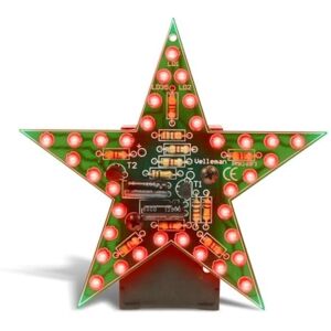 Velleman Red Beacon - Flashing LED Star Kit Velleman Red Beacon - Flashing LED Star Kit