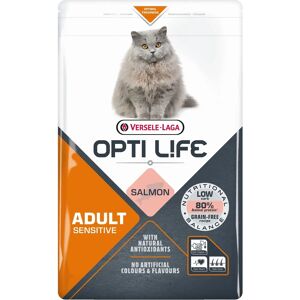 Hrănire uscată pentru Pisici VERSELE-LAGA OPTI LIFE Adult cu Sensibilități Somon 2,5 kg Hrănire uscată pentru Pisici VERSELE-LAGA OPTI LIFE Adult cu Sensibilități Somon 2,5 kg