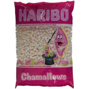 Haribo Mini Marshmallows Vanilla - 1kg White Haribo Mini Marshmallows Vanilla - 1kg White