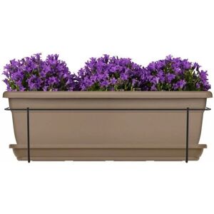 GARDEN ID Taupe 50 cm - Jardinière avec arrosage automatique - Publicité GARDEN ID Taupe 50 cm - Jardinière avec arrosage automatique - Publicité