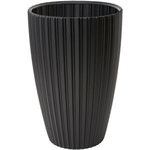 Garden ID Pot Fleuri Noir Éco-Resistant - Pot - Publicité Garden ID Pot Fleuri Noir Éco-Resistant - Pot - Publicité