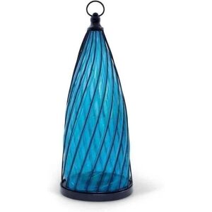 Lampe solaire Garden ID Blue Dome - 6-8h Autonomie - Publicité Lampe solaire Garden ID Blue Dome - 6-8h Autonomie - Publicité