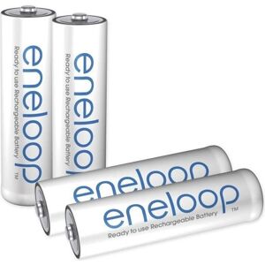Panasonic Eneloop AAA - Batterie rechargeable Ni-MH - 4 pièces - Publicité Panasonic Eneloop AAA - Batterie rechargeable Ni-MH - 4 pièces - Publicité