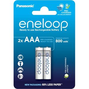 Panasonic Eneloop 1.2V AAA Ni-MH Battery - Rechargeable, 800mAh Panasonic Eneloop 1.2V AAA Ni-MH Battery - Rechargeable, 800mAh