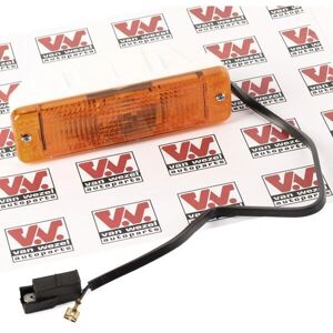 Van Wezel Modelo - Luz del coche frontal izquierdo amarilla con soporte para bombilla Van Wezel Modelo - Luz del coche frontal izquierdo amarilla con soporte para bombilla
