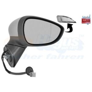 Van Wezel Black Electric Heated Right Side Mirror for Ford B-Max - Side Mirror Van Wezel Black Electric Heated Right Side Mirror for Ford B-Max - Side Mirror