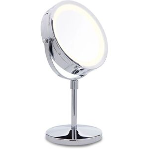 Lanaform LA131006 Make-up Spiegel - Chroom - Dubbelzijdig, 15cm Lanaform LA131006 Make-up Spiegel - Chroom - Dubbelzijdig, 15cm