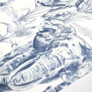 Grandeco Elephant Pastel Blue White Jungle Wildlife Paste The Wall Wallpaper - Wallpaper Grandeco Elephant Pastel Blue White Jungle Wildlife Paste The Wall Wallpaper - Wallpaper