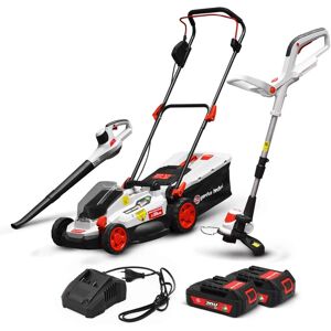 Kit d'outils électriques Elem Garden Technic - Tondeuse, Coupe-bordures & Souffleur - Jardin - Publicité Kit d'outils électriques Elem Garden Technic - Tondeuse, Coupe-bordures & Souffleur - Jardin - Publicité