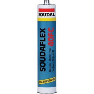Soudal Soudaflex 40FC Kit - Zwart - 310ml - Bouw Soudal Soudaflex 40FC Kit - Zwart - 310ml - Bouw
