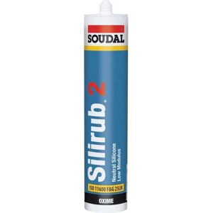 Soudal Silirub 2 Masilla gris oscuro - 310 ml Soudal Silirub 2 Masilla gris oscuro - 310 ml
