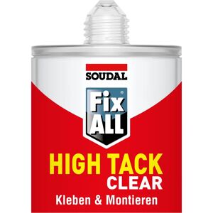 Soudal Fix - All Hoogklevend Transparant 290ml Soudal Fix - All Hoogklevend Transparant 290ml