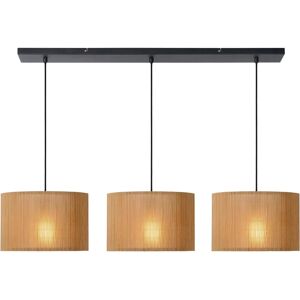 Lucide Magius Scandinavian Bar Pendant Light - Light Wood - Pendant Light Lucide Magius Scandinavian Bar Pendant Light - Light Wood - Pendant Light