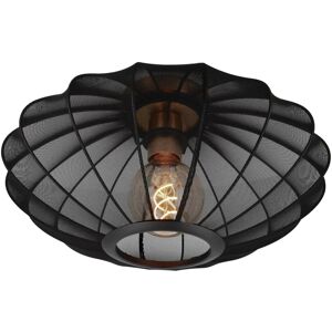 Lucide CORINA - Flush ceiling light - 40 cm - Black - Ceiling Light Lucide CORINA - Flush ceiling light - 40 cm - Black - Ceiling Light