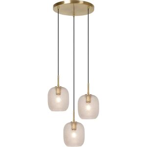 Lucide Alicent Pendant Light - Ø35cm - 3xE27 - Matt Gold Lucide Alicent Pendant Light - Ø35cm - 3xE27 - Matt Gold