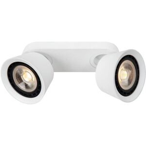 Lucide Trigono Weiße Deckenleuchte 2xES111 - Modern, Verstellbar, Kompakt - Deckenlampe Lucide Trigono Weiße Deckenleuchte 2xES111 - Modern, Verstellbar, Kompakt - Deckenlampe