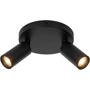Lucide RITMO Adjustable Spotlight - Black - Ceiling 2xGU10 Lucide RITMO Adjustable Spotlight - Black - Ceiling 2xGU10