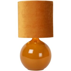 Lampe de table Esterad jaune ocre - Classique, 60W - Publicité Lampe de table Esterad jaune ocre - Classique, 60W - Publicité