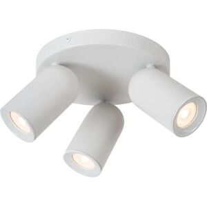 Lucide Punch 3 Light Spotlight Plate - White Ceiling Spotlight Lucide Punch 3 Light Spotlight Plate - White Ceiling Spotlight