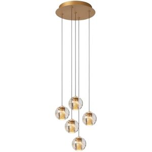 Lucide Dilenko - Pendant Light - 31 cm - Dimmable LED - Gold - Product Type Lucide Dilenko - Pendant Light - 31 cm - Dimmable LED - Gold - Product Type