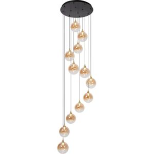 Lucide Gisela Pendant light - Dimmable LED - 61cm - Amber - Pendant light Lucide Gisela Pendant light - Dimmable LED - 61cm - Amber - Pendant light