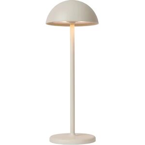 Lucide Joy Outdoor Rechargeable White Table Lamp - LED, 12cm Lucide Joy Outdoor Rechargeable White Table Lamp - LED, 12cm