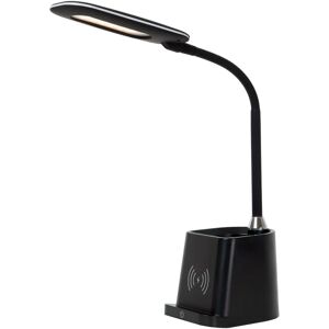 Lucide Penny LED Desk Lamp - Black - Adjustable & Wireless Charging Lucide Penny LED Desk Lamp - Black - Adjustable & Wireless Charging