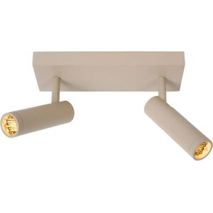 Lucide Grado Taklampa - 2xGU10 (MR11) - Taupe - Taklampa Lucide Grado Taklampa - 2xGU10 (MR11) - Taupe - Taklampa