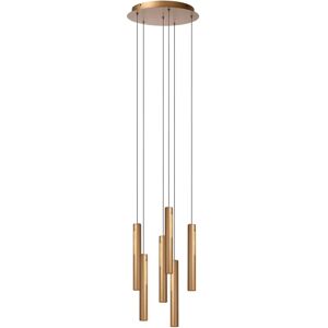 Lucide Griffith Bronze LED Pendant Light - Adjustable Height 6x6W Lucide Griffith Bronze LED Pendant Light - Adjustable Height 6x6W