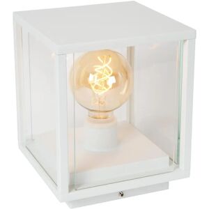 Lucide Claire White Outdoor Bollard Light - E27 - IP54 Lucide Claire White Outdoor Bollard Light - E27 - IP54