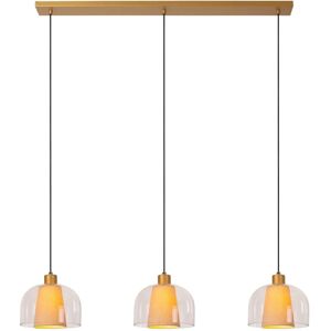 Lucide Gunhild Glass 3 Light Bar Ceiling Pendant - Pendant Light Lucide Gunhild Glass 3 Light Bar Ceiling Pendant - Pendant Light