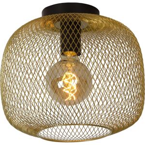 Lucide Mesh Vintage Taklampe - Ø 30cm - E27 - Gull Messing Lucide Mesh Vintage Taklampe - Ø 30cm - E27 - Gull Messing